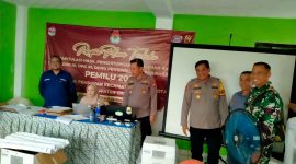 Polsek Garut Kota hadiri rapat pleno PPK Garut Kota