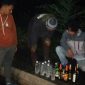Foto : Sat Narkoba Polres Garut amankan puluhan botol miras
