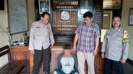 Foto : Pelaku pencurian R2 diringkus polisi