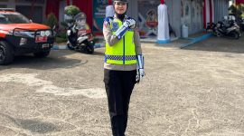 Bripka Poppy anggota Sat Lantas Polres Garut