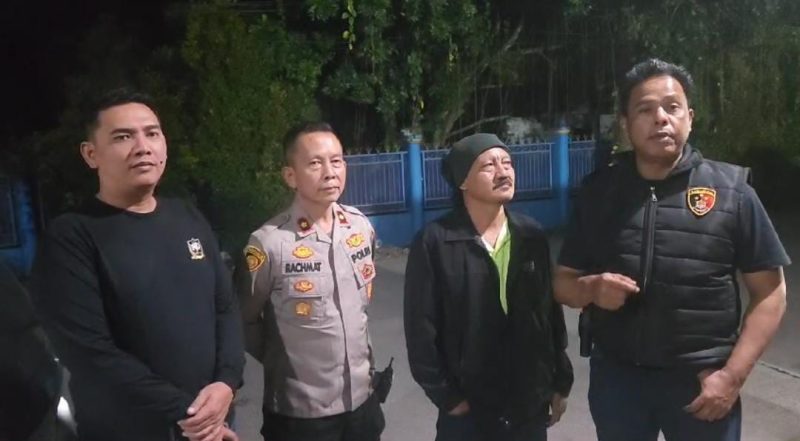 Foto : Kasat Reskrim Polres Garut AKP Ari Rinaldo, SH., MM saat di TKP
