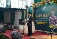 Foto : Barnas Adjidin saat di Ponpes Al-Halim