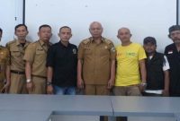 Foto : Diskominfo garut poto bersama dengan DPP Gapura Jabar