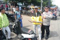 Foto : Polsek Wanaraja giat ops knalpot brong