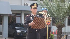 Foto : Kapolres Garut saat pimpin Upacara peringati Hari Kebangkitan Nasional ke 116