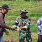 Foto : Danramil 1113/Bayonggbong di lokasi TMMD ke 120 Sukaresmi
