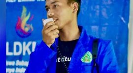 Foto : Ketua BEM STAIS Mu'adz Arrazy