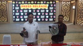 Foto : Kasat Reskrim Polres Garut AKP Ari Rinaldo (Kemeja Putih).