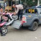 Foto : Polsek Wanaraja saat razia ops knalpot bising
