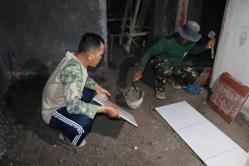 Forto : Satgas TMMD ke-120 renovasi rumah Ibu Anah