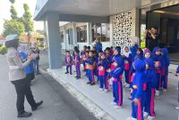 Foto : TK Aisyah 3 Ciledung kunjungi Sat Lantas Polres Garut
