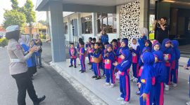 Foto : TK Aisyah 3 Ciledung kunjungi Sat Lantas Polres Garut