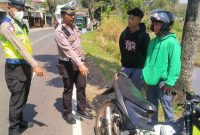 Foto : Siswa di garut masih pakai knalpot brong