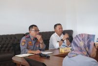Foto : Kadishub Garut Dishub Garut Satria Budi saat Rapat Forum Lalu Lintas 