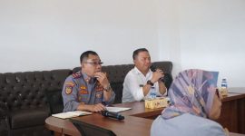 Foto : Kadishub Garut Dishub Garut Satria Budi saat Rapat Forum Lalu Lintas 