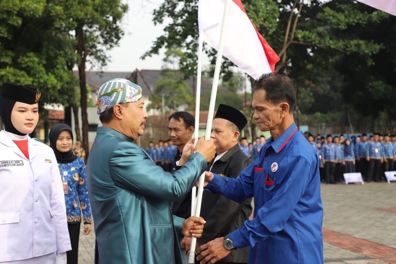 Foto : Pj Bupati Garut Barnas Adjidin saat Harlah Pancasila 2024