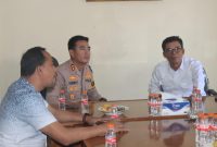 Foto Kapolres Garut AKBP Rohman Yonky Dilatha, S.I.K., M.Si.,safari politik ke DPC Partai Gerindra