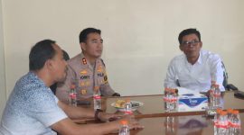 Foto Kapolres Garut AKBP Rohman Yonky Dilatha, S.I.K., M.Si.,safari politik ke DPC Partai Gerindra