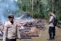 Foto : Lokaso rumah yang terbakar di Banjarwangi