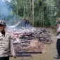 Foto : Lokaso rumah yang terbakar di Banjarwangi