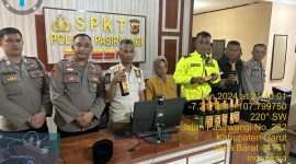 Foto : Polsek Pasirwangi giat ops gabungan
