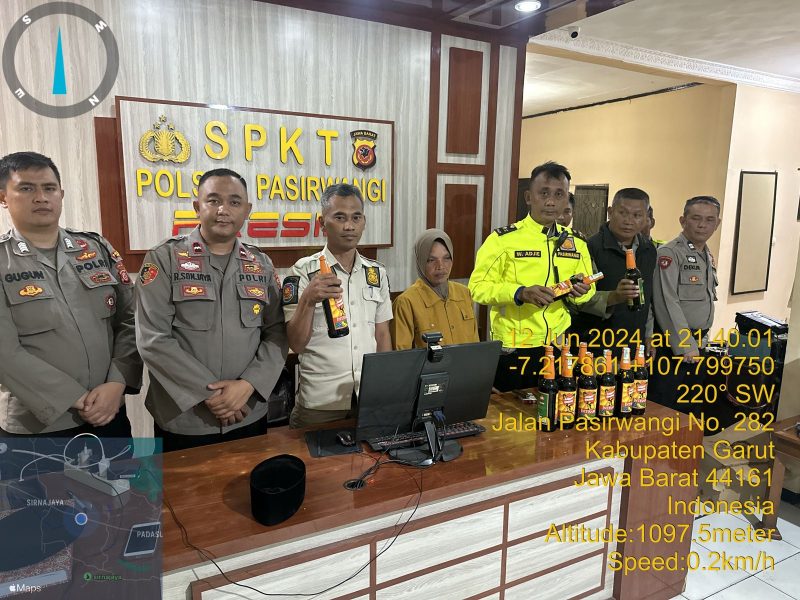 Foto : Polsek Pasirwangi giat ops gabungan