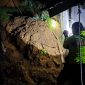 Foto : lokasi rumah Ade yang tertimpa longsor