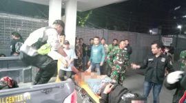 kondisi korban adu banteng roda dua dilarikan ke rsu dr slamet garut (Foto :Istimewa)