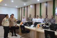 Kapolres Garut, AKBP Rohman Yonky Dilatha, S.I.K, M.Si saat mengahdiri Launching Operasi Penyelenggaraan Tramtibum dan Bulan Sadar Pajak Tahun 2024 (Foto : Istimewa)