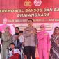 Wakapolres Garut Kompol Dhoni Erwanto saat ceremonial baksos di 
Klinik Wira Pratama