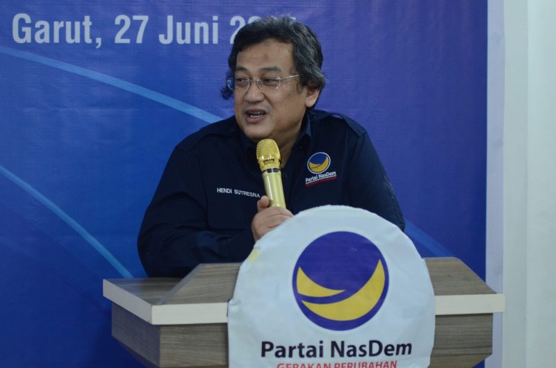 Ketua DPD NasDem Garut Hendi Sutresna (Foto:Istimewa)