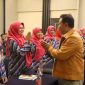 Barnas Adjidin saat menyapa para peserta guru BK jenjang SMP 