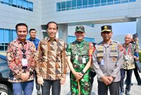 Presiden RI Joko Widodo saat kunjungan kerja  (Foto:Istimewa)