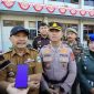 Pj Bupati Garut Barnas Adjidin saat Apel Pasukan Operasi 