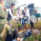 Kondisi Fani Saptiani di TKP dengan sayatan sajam di tubuhnya, (Foto:Istimewa)