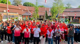 Disperkim Garut sambut HUT ke 79 RI
