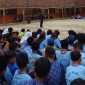 Mahasiswa IPI Garut Muhamad Idris saat melaksanakan program Kampus Mengajar Mandiri
