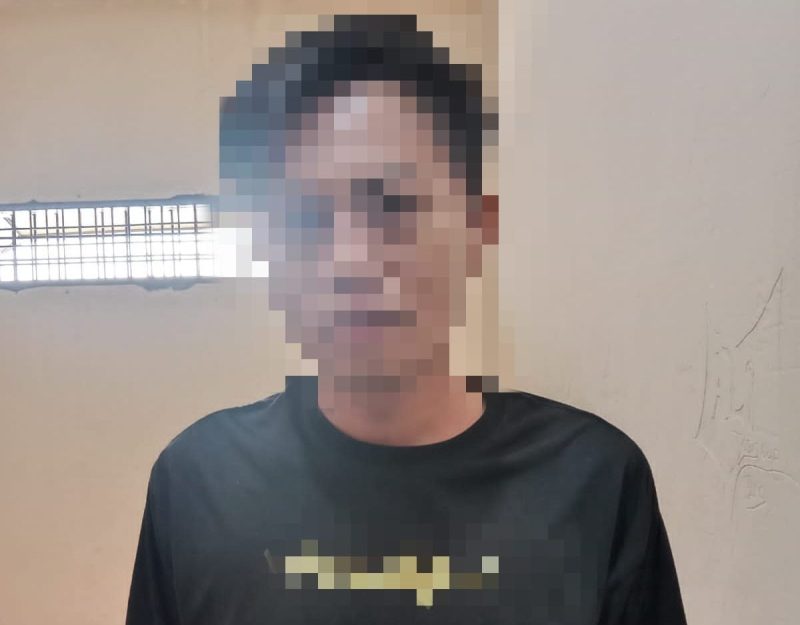 Pelaku pembacokan supir elf, (Foto:Istimewa).