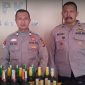 Polsek Wanaraja amankan puluhan botor miras, (Foto:Istimewa)