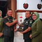 Pangdam III/Siliwangi Mayjen TNI Mohammad Fadjar, MPICT., memimpin acara Serah Terima Jabatan, (Foto:Pendam III/Slw).