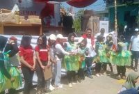 DPC PDI Perjuangan Garut adakan jalan sehat 