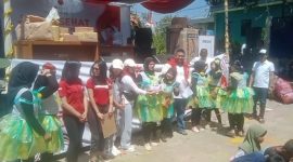 DPC PDI Perjuangan Garut adakan jalan sehat 