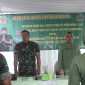 Foto : Letkol Czi Dhanisworo, S.Sos saat  kunjungan kerja di Koramil 1121/Bungbulang 