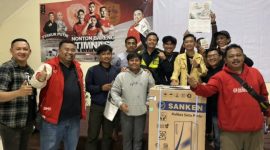 DPC PDI Perjuangan  Garut menggelar acara Nonton Bareng (Nobar) pertandingan Sepak Bola antara Timnas Indonesia lawan (VS) Australia. 