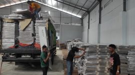 Bantuan Logistik KPU Garut, (Foto:Istimewa).