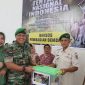Dandim 0611/Grt Lekol CZI Dhanisworo, S.Sos saat giat Donor Darah