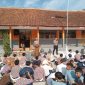 Jajaran Sat Lantas Polres Garut himbau siswa taati peraturan lalu lintas, (Foto:Istimewa*).