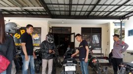 Polsek Cisurupan Polres Garut ops knalpot brong, (Foto:Istimewa*).