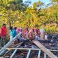 Rumah Iyam rata dengan tanah di Banjarwangi, (Foto:Istimewa*).