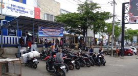 Polsek Wanaraja terus lakukan penertiban knlpot brong, (Foto:Istimewa).